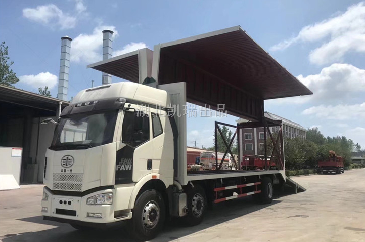 廂式計(jì)量檢衡車-解放廂式檢衡車-國六三軸廂式檢衡車-DWJ5250JJHXS6型計(jì)量檢衡車